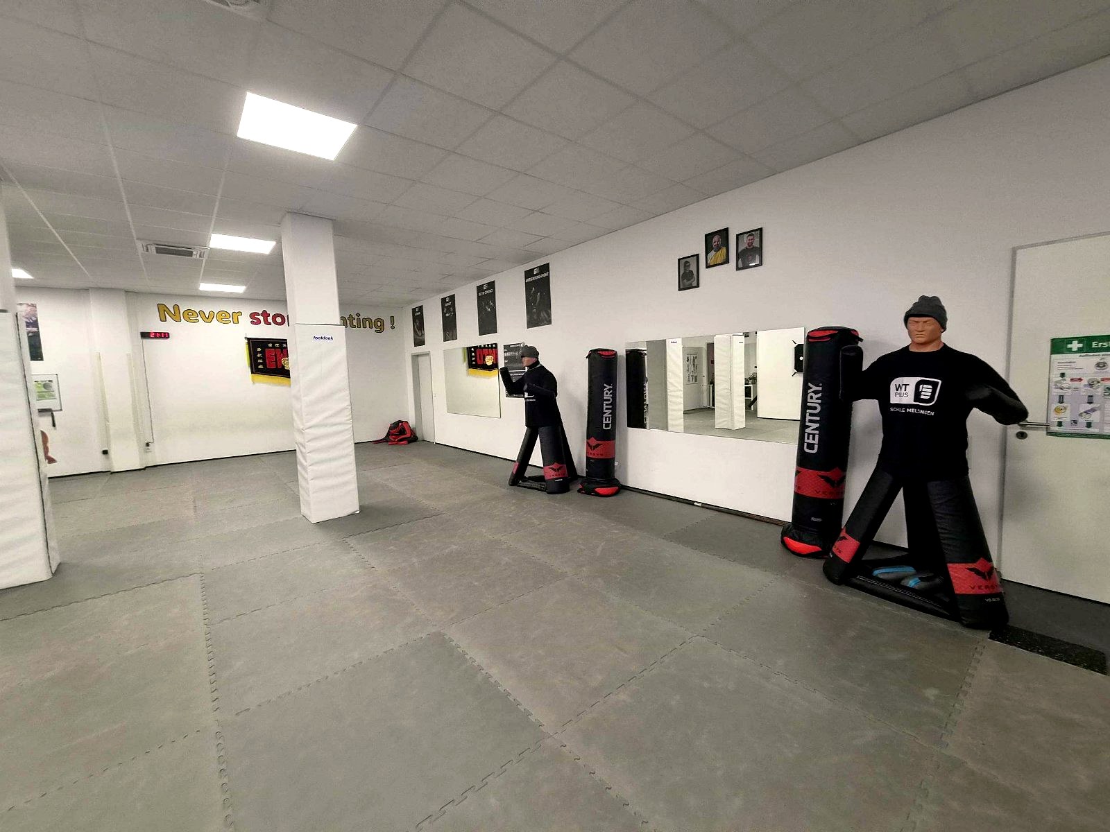 WTplus Melsungen – Training an der Schlagpuppe